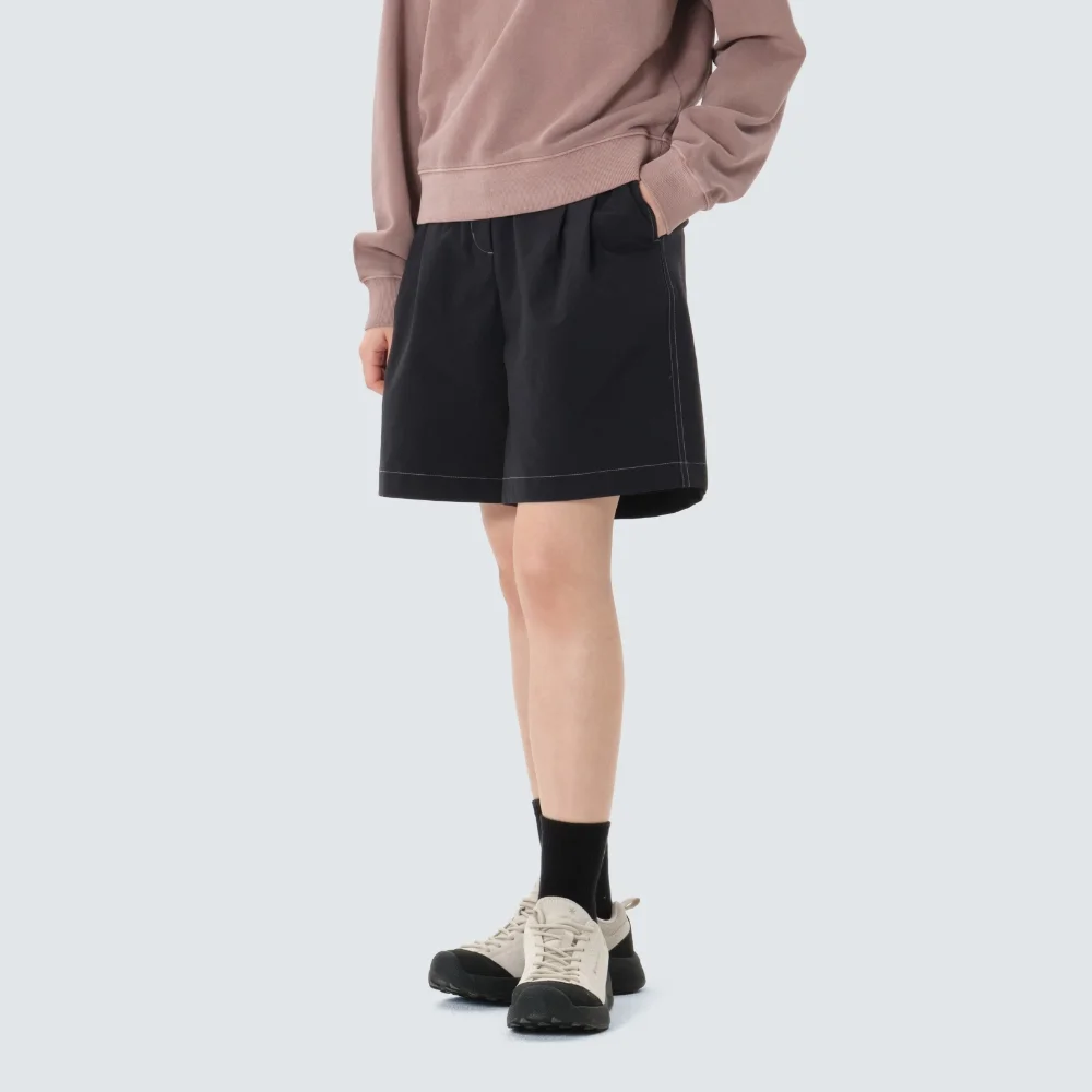 Cland 女裝 百慕達 褲子 Dark Navy (S26MWDHP15)