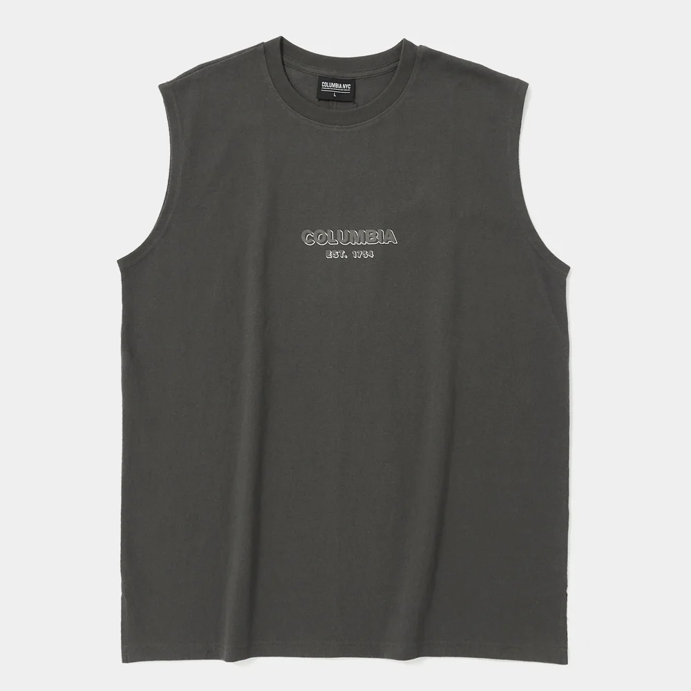 B/S NY SLEEVELESS T-SHIRTS 岩灰黑