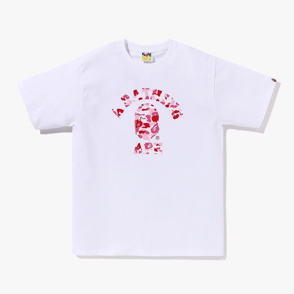 ABC 迷彩 Collage T恤(M) WHITE/PINK