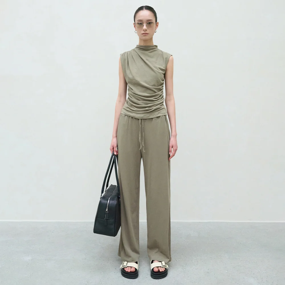 CODE LINEN LONG PANTS