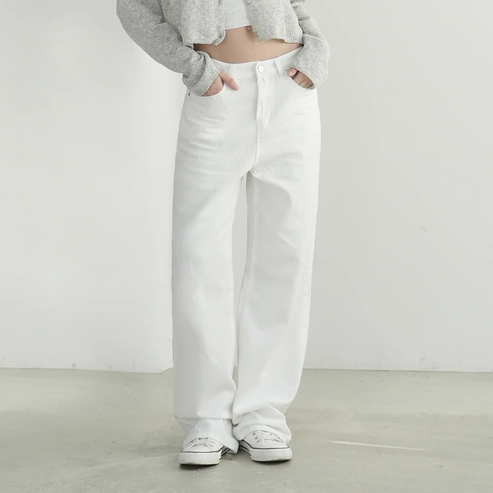 W1090 WIDE COTTON PANTS (2COLORS)