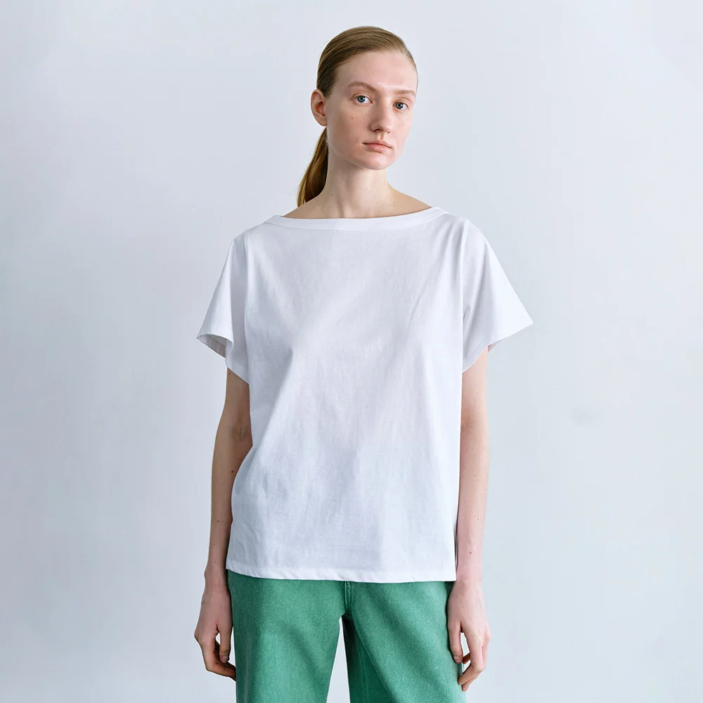 Soft Boat Neck T-shirt (5 colors)