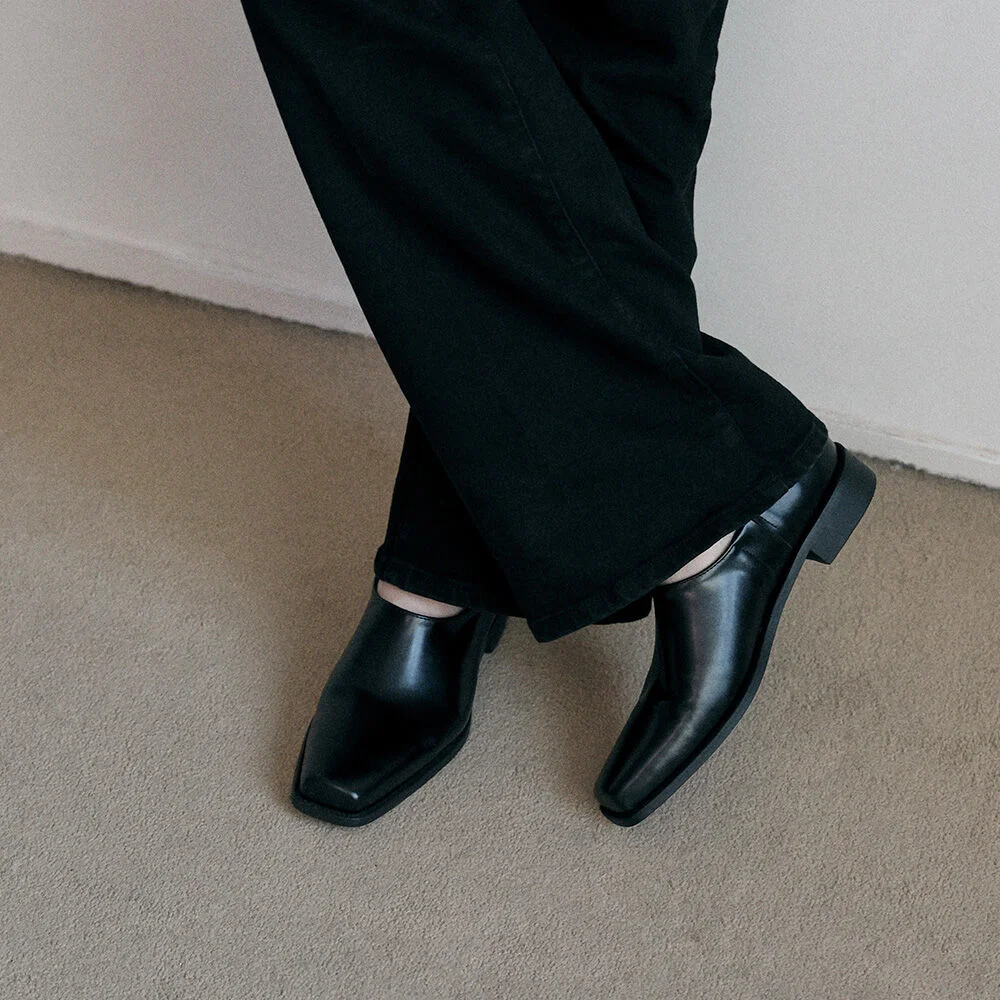 COPE Square Loafers (2color)
