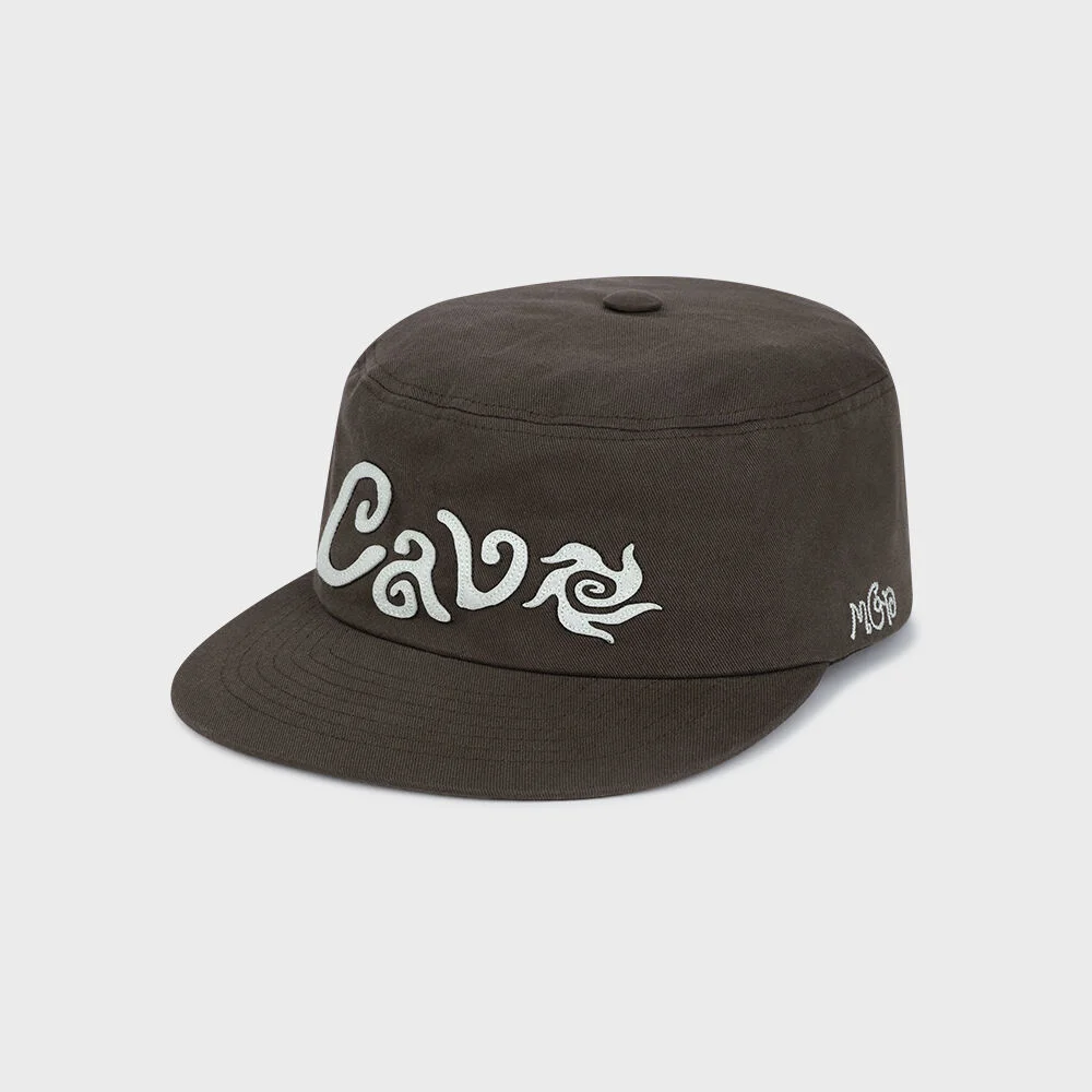 CAVE PILLBOX CAP BROWN(MG2FFMAB39A)
