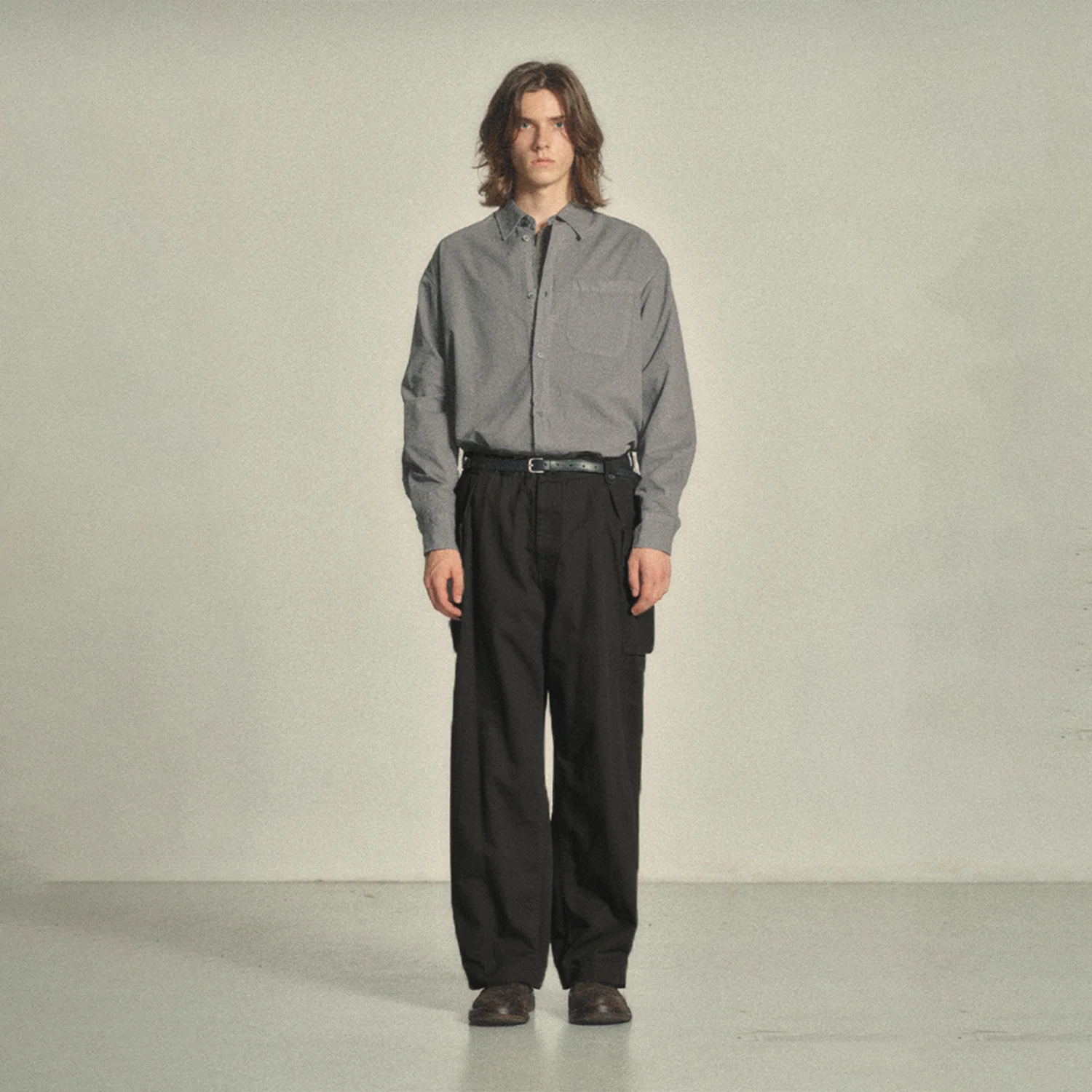 M-43 HBT Cargo Trousers_ Black