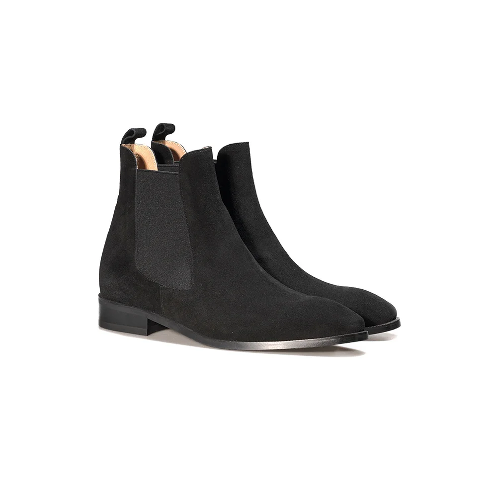 ALC126 ADORE 切爾西靴 靴子_black suede
