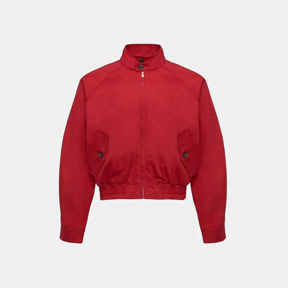 (UNI) HARRINGTON ENGLISH BLOUSON - RED