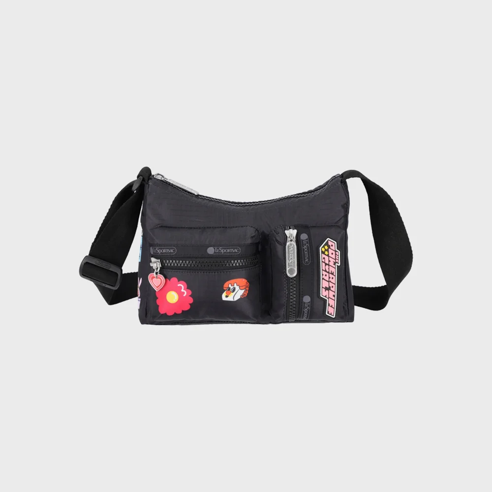 飛天小女警 小 肩部 工裝 小 Hobo Bag