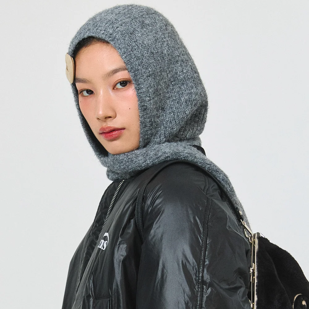 MUFFLER BALACLAVA-GRAY