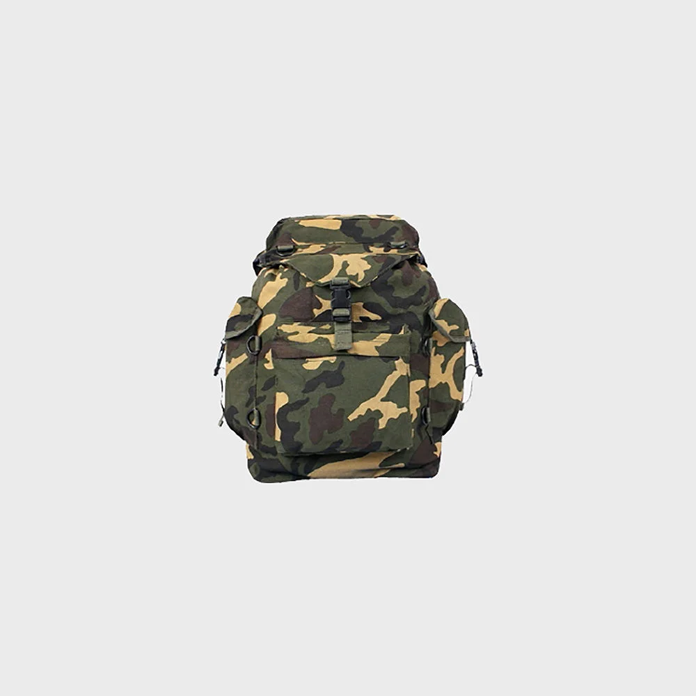 Canvas Outdoorsman Rucksack woodland camo