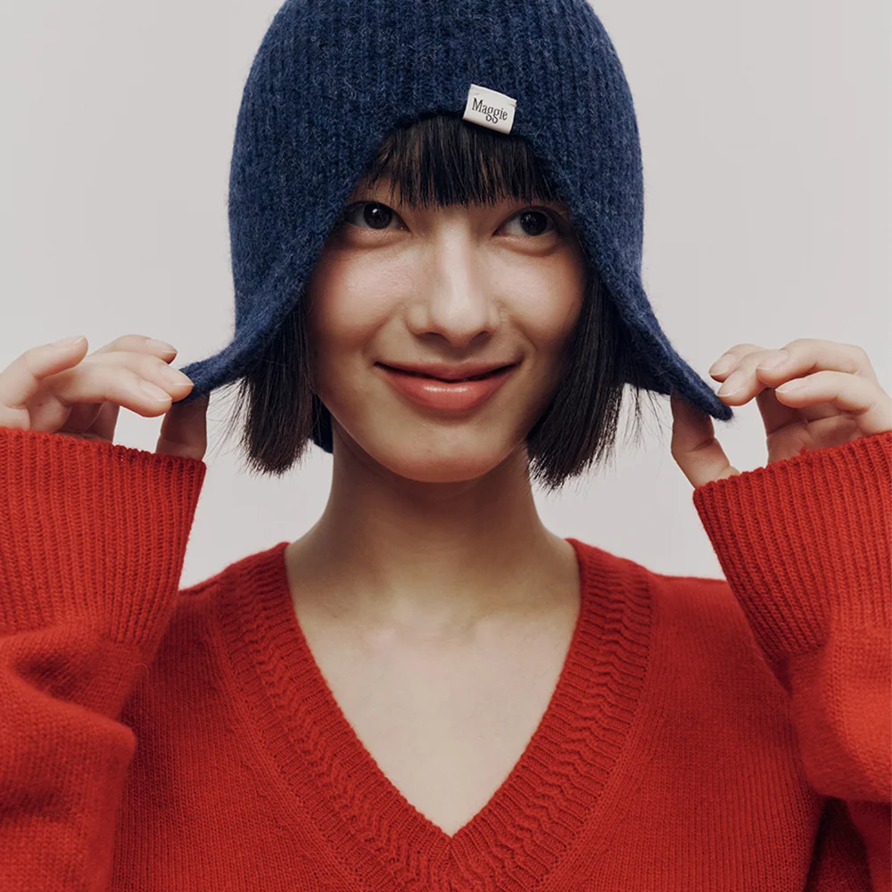 Peru Alpaca Beanie (Blue Navy)
