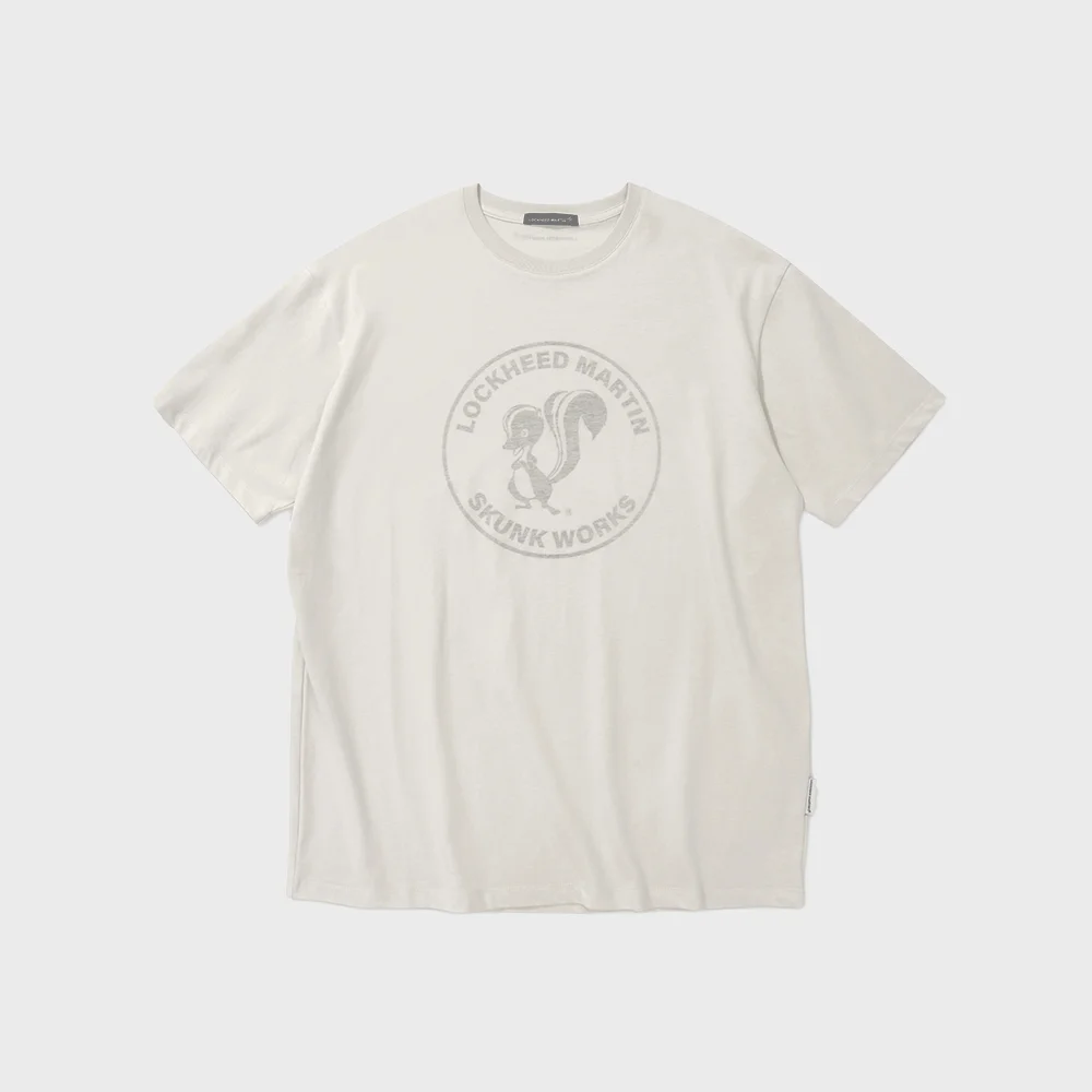 LM SKUNK WORKS SECRET LOGO TEE(L41UTS121CRM)