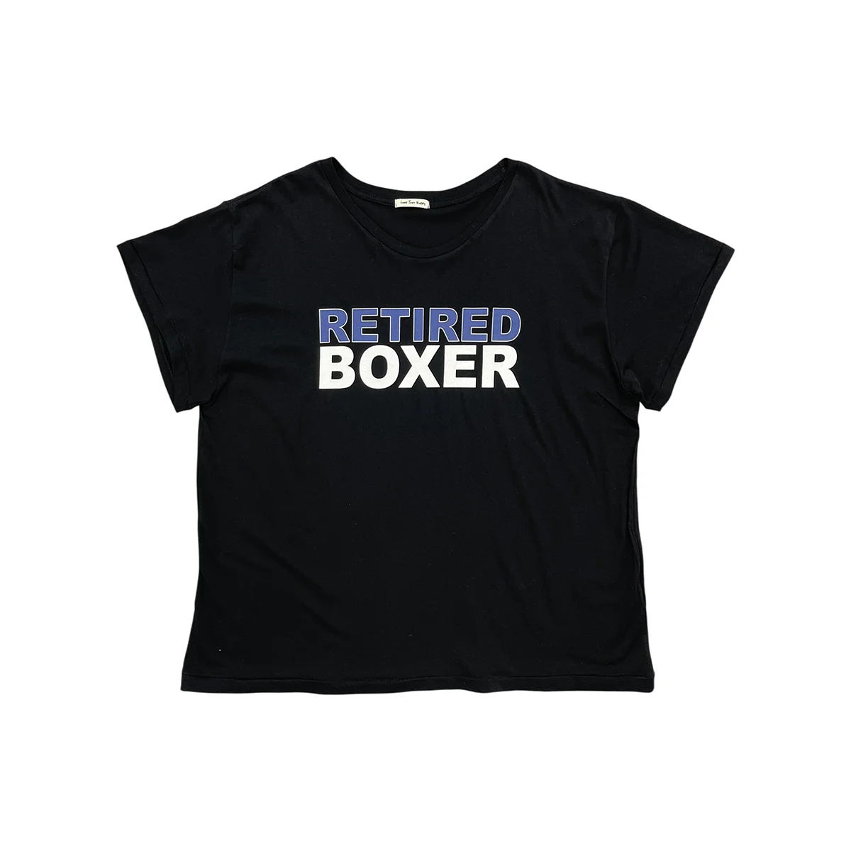 Retired Boxer T-Shirt Black