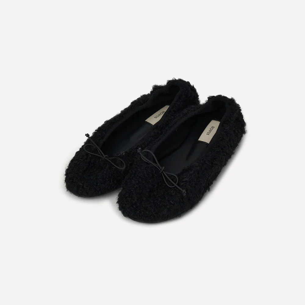 HOWUS SHEARING RIBBON FLAT (BLACK)