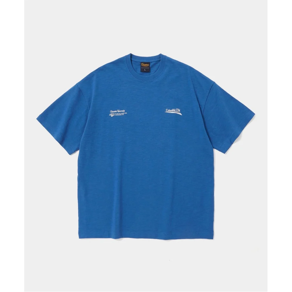 CU BIG WAVE LOGO S/S T-SHIRTS 藍色