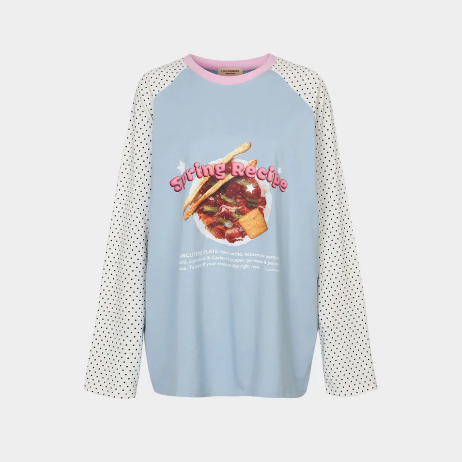 Spring Recipe T-Shirt (Plate ver. - White Soda)