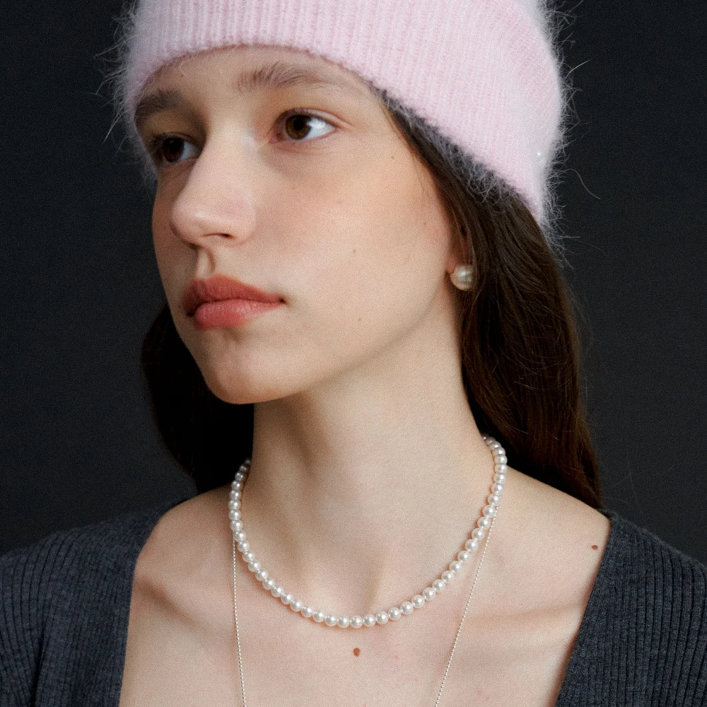 Essential Pearl Necklace 6mm (L233MNK020)