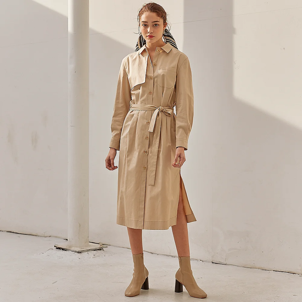 Trench shirt Dress