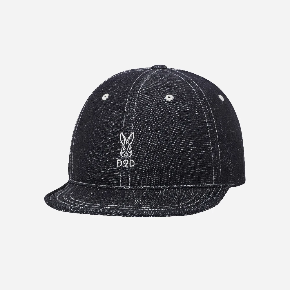 Work Cotton 柔軟 短帽簷帽(INDIGO)