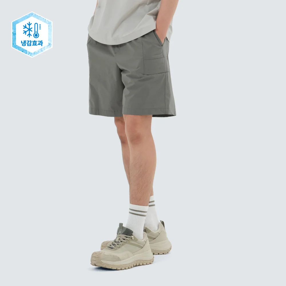 涼感 Thintech 4分 短褲 Light Khaki (S25MUSHP32)