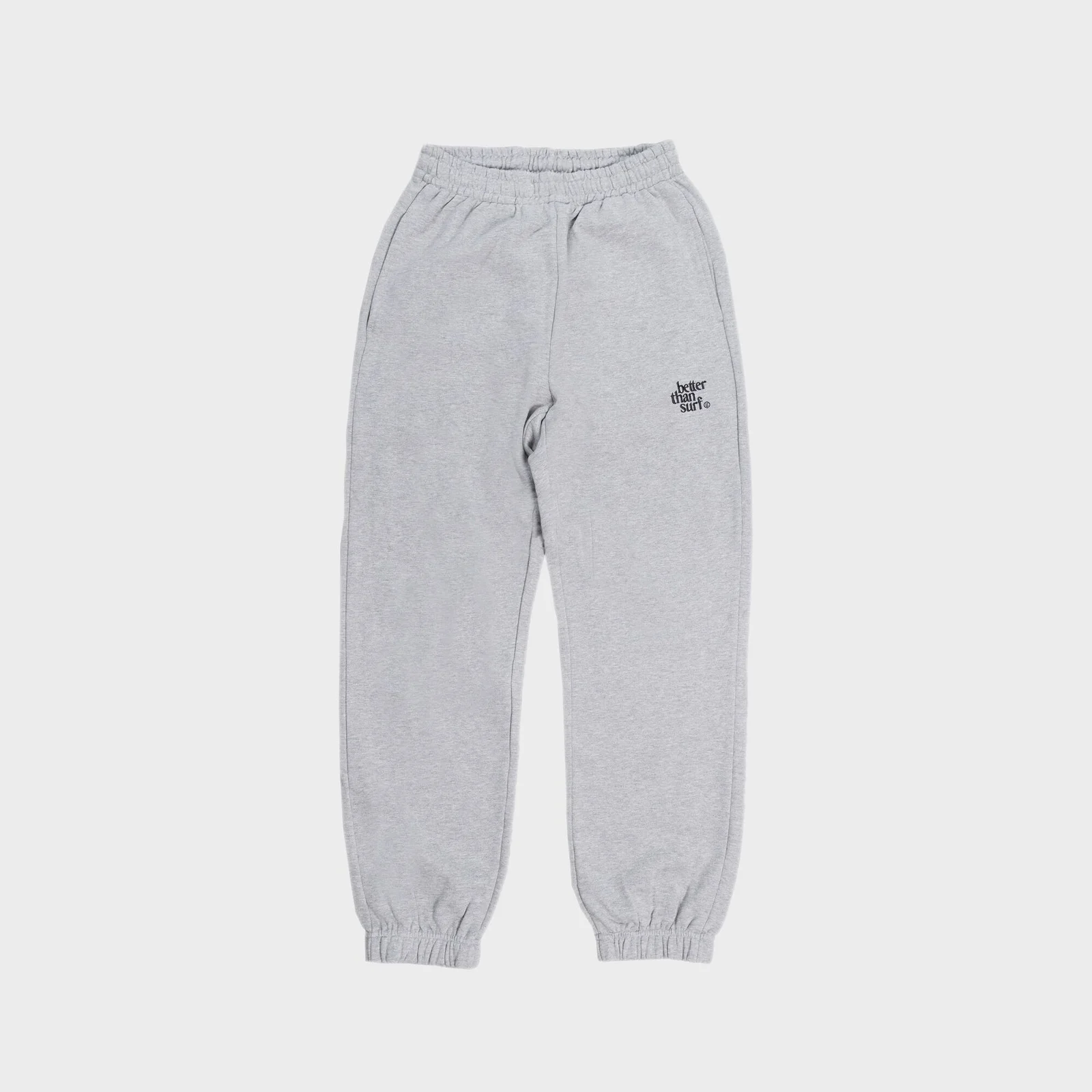 SMILE LOGO SWEAT LONG PANTS - GREY
