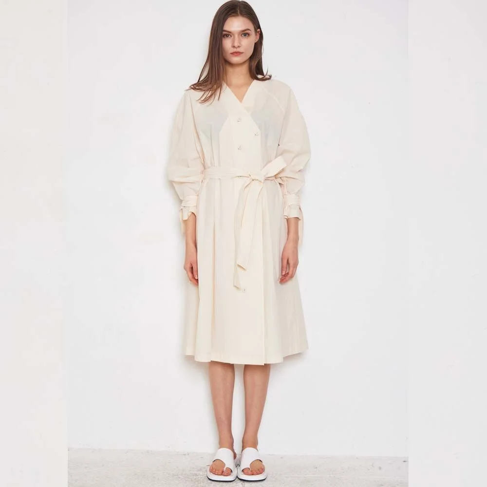 trench dress(BG)