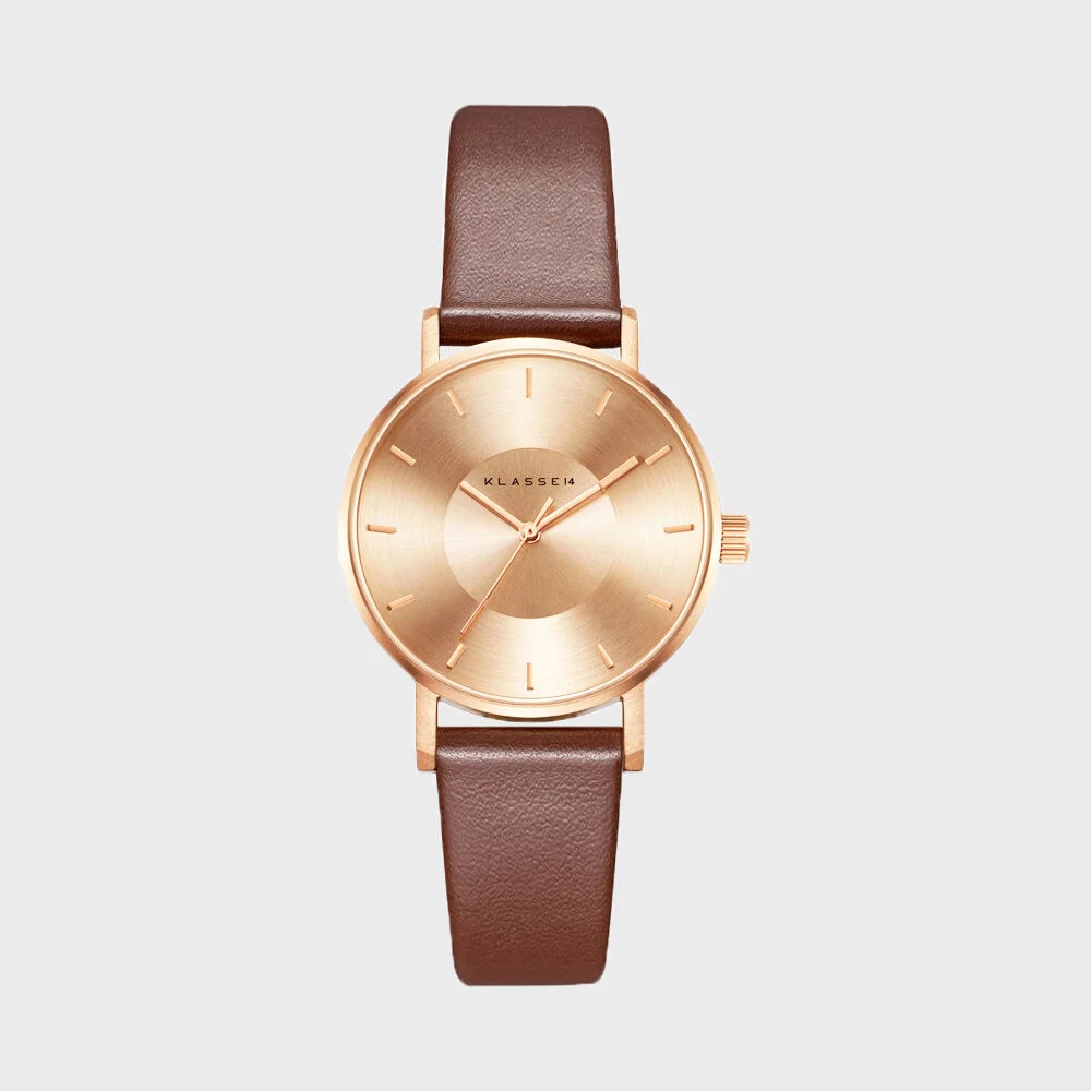 VOLARE ROSE GOLD BROWN 36mm - VO14RG002W