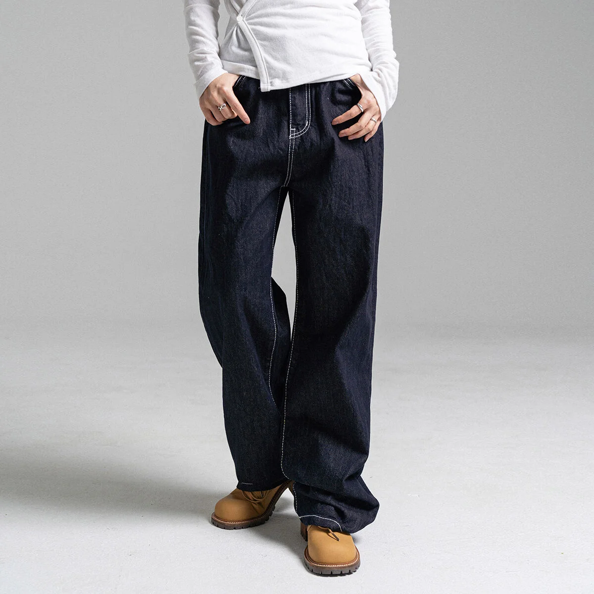 Wrinkle Jeans