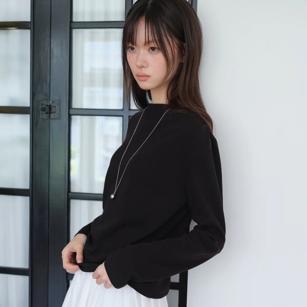 SLIM BOAT T-SHIRT_BLACK