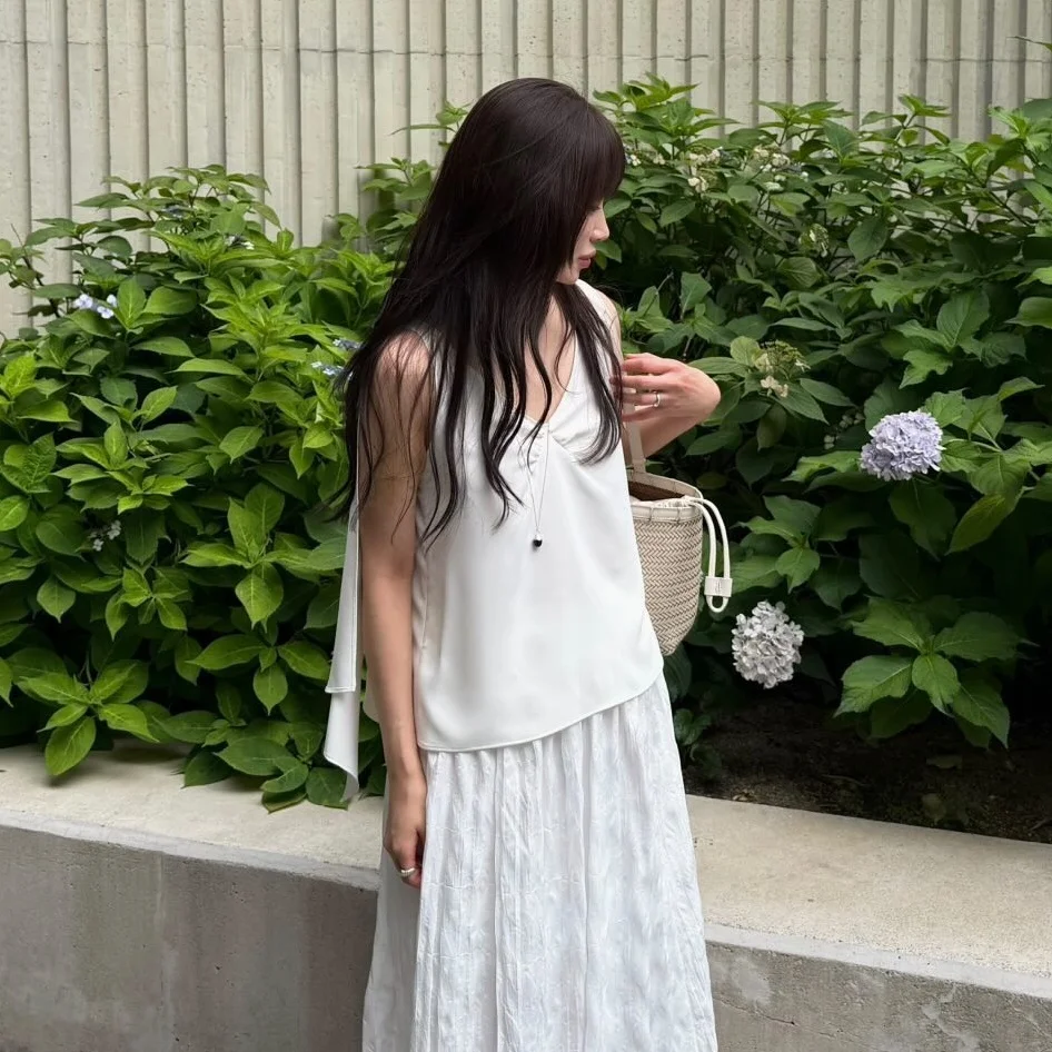 VEIL FLARE SHOULDER BLOUSE_IVORY