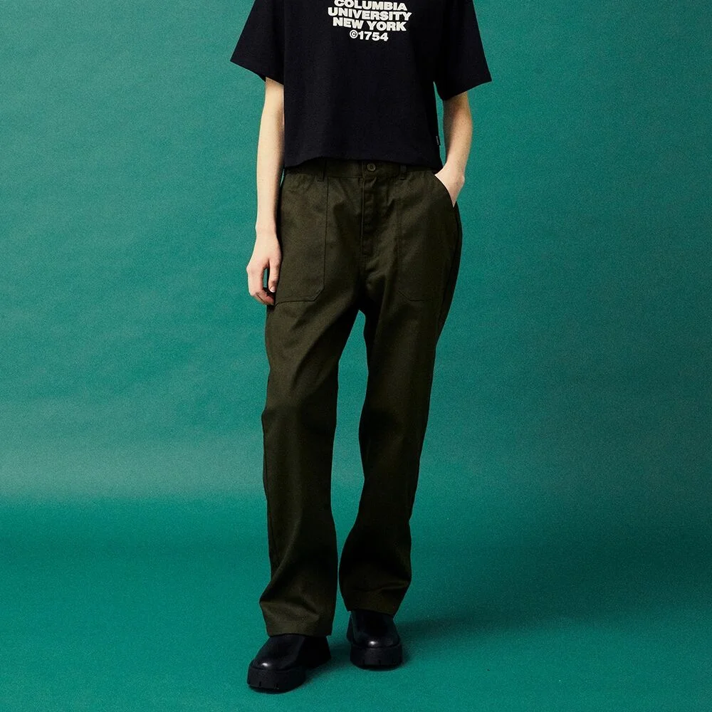 NYC LABEL CP REGULAR FIT FATIGUE PANTS 深卡其色
