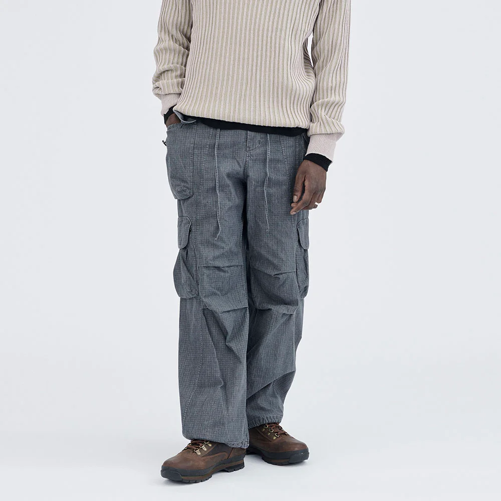 (M) STONE BOX CARGO PANTS (THUNDERSTORM)