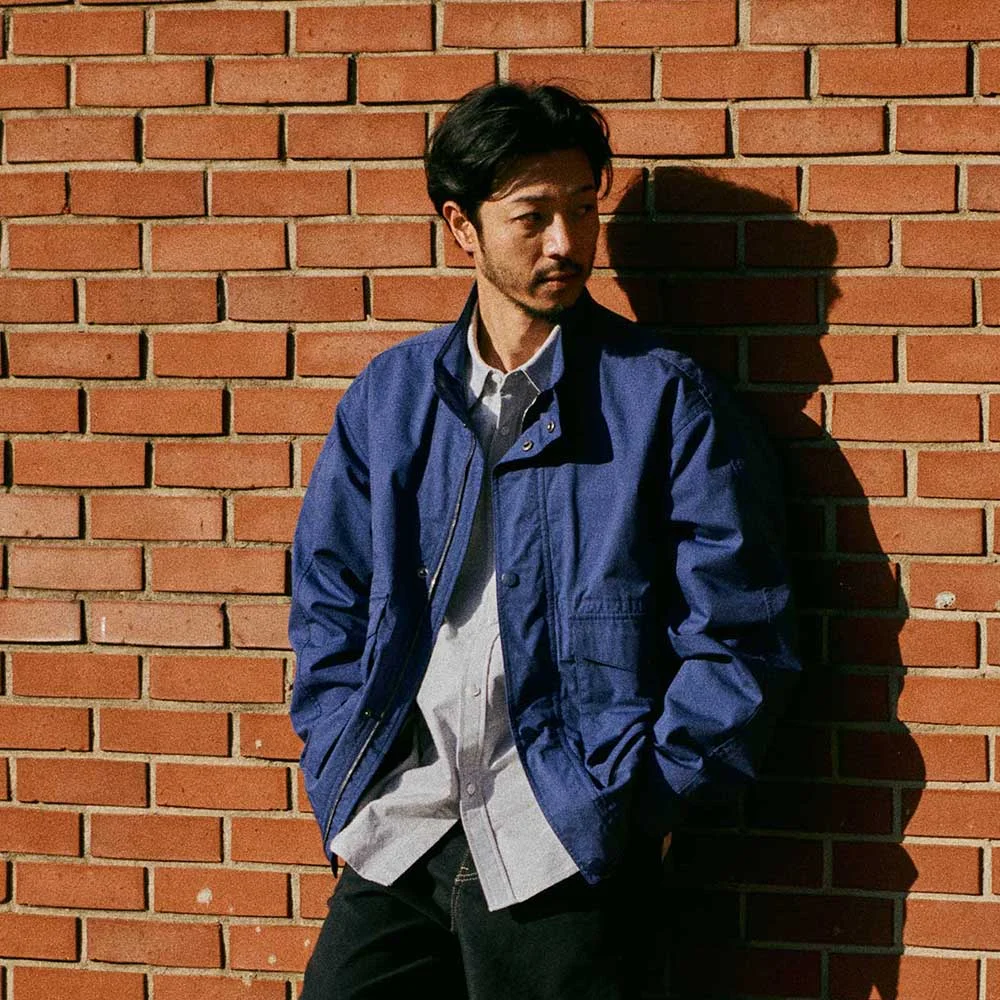 GREENFORD HARRINGTON JACKET - BLUE (P251MJK403)