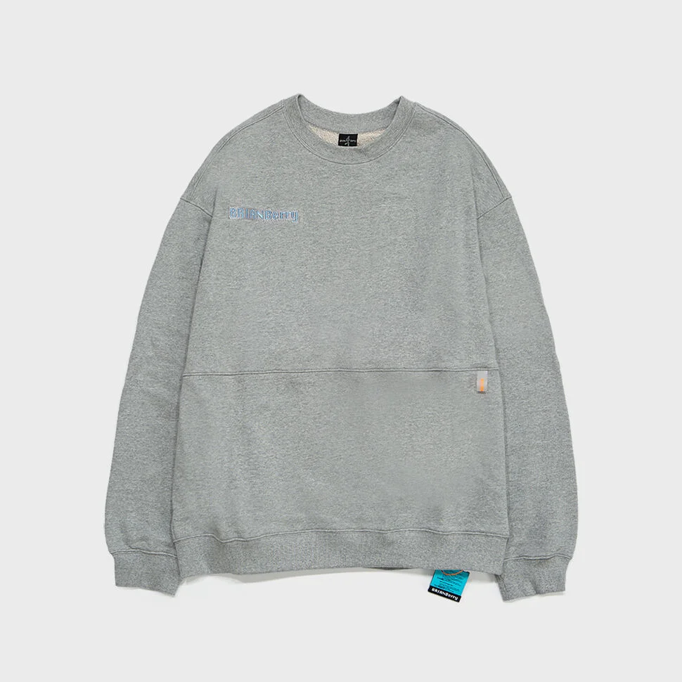 KYRA LOGO TEE_HEATHER GREY