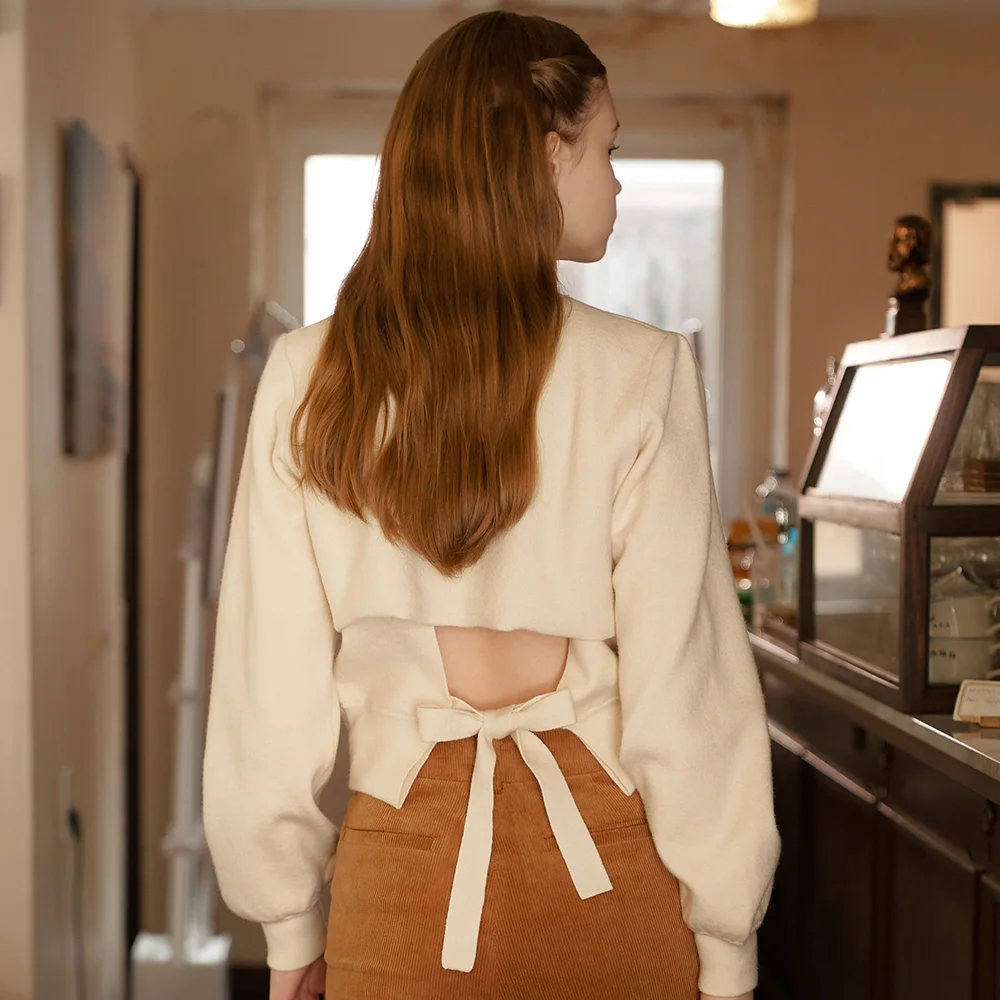 Back Ribbon Knit(4color)