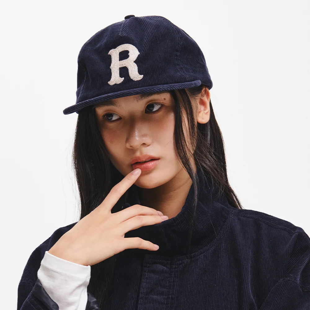 UNISEX GNRL 字母 標誌 燈芯絨 帽 / GF3UCP002