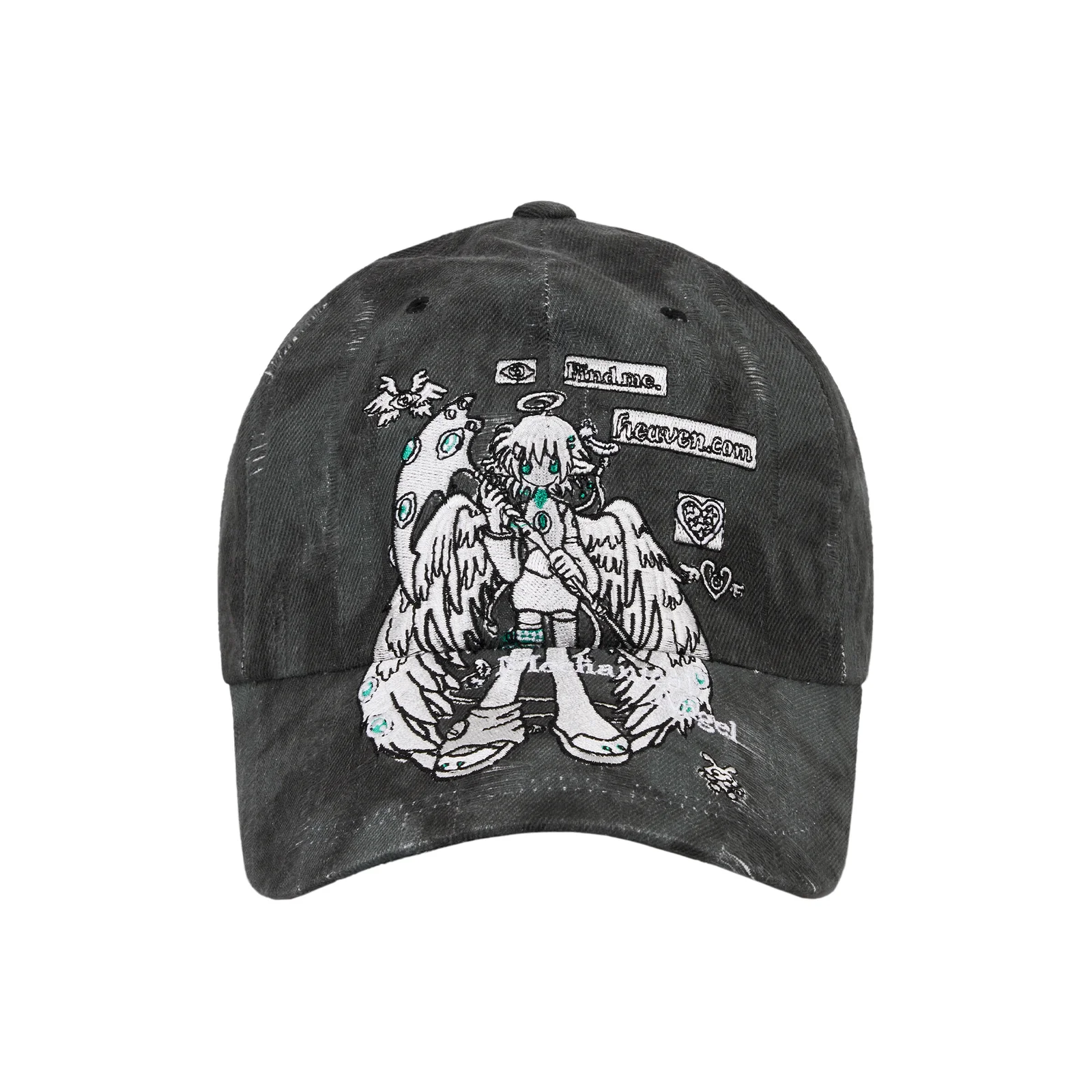 YB X Oliwa Ball Cap_CHARCOAL