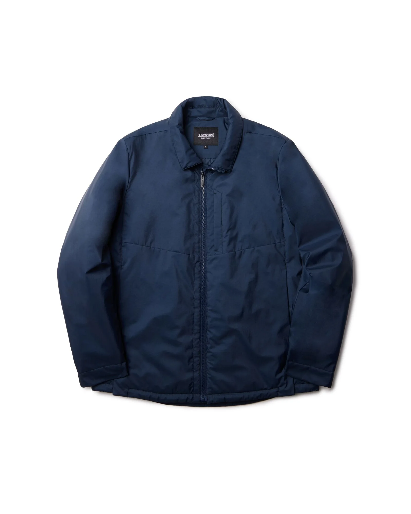 2WAYS ZIP SHIRT JACKET (ECOLOFT) - TBLUE (P233MPD111)