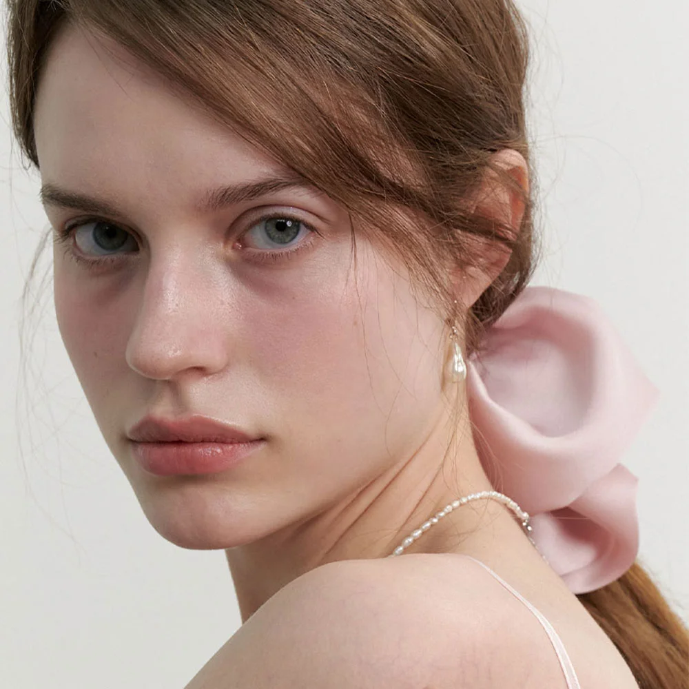 Baroque Pearl Drop Earrings (L241MER060)