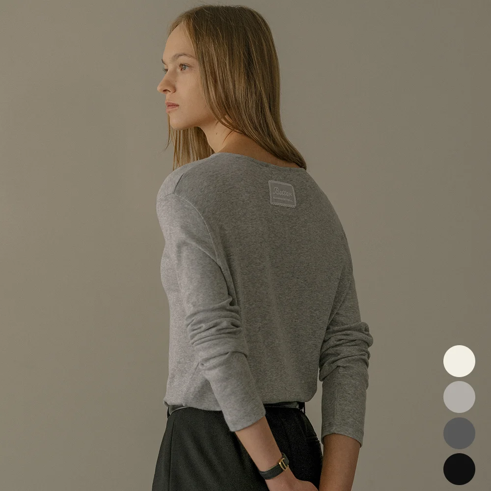 Lace label longsleeve T-shirt _