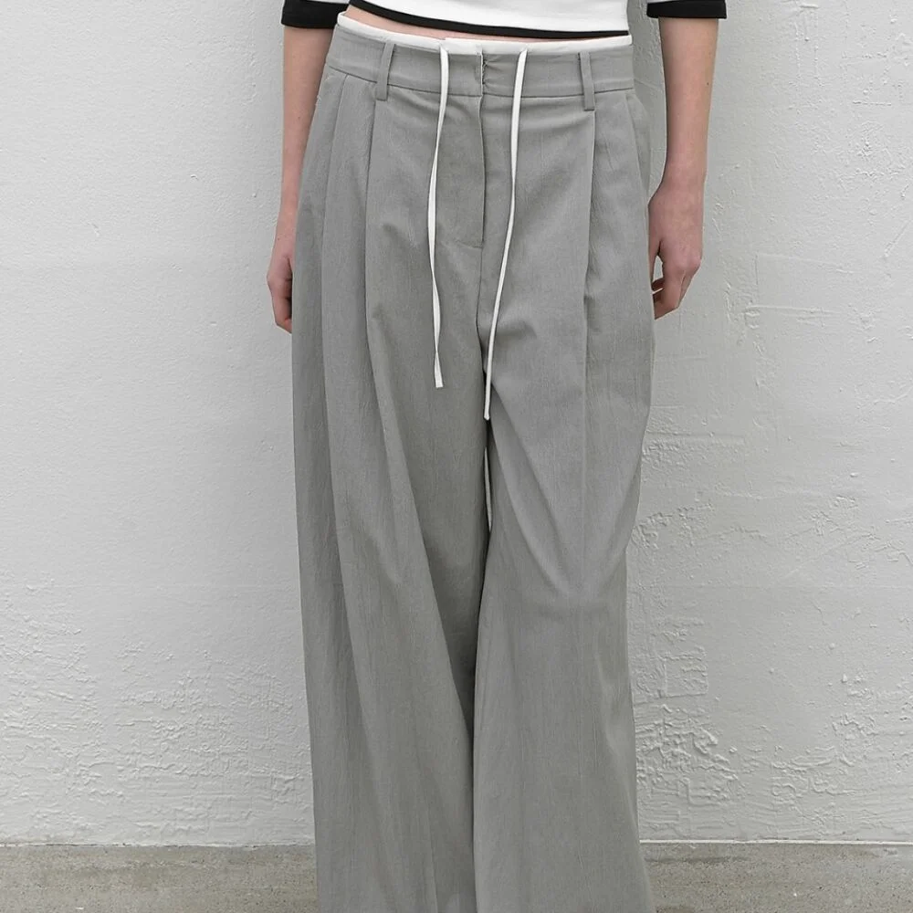 DOUBLE WAIST TWO TUCK PANTS (PT-5759)