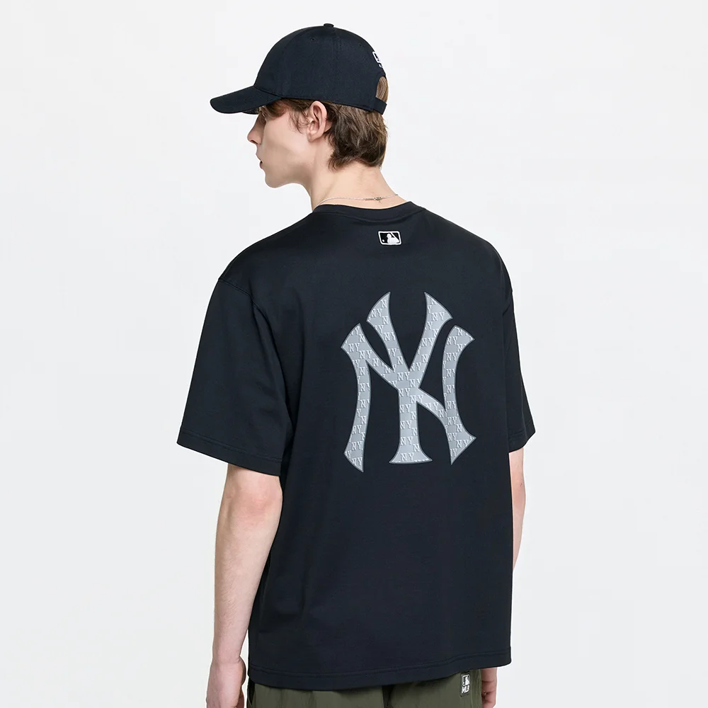 經典 Monogram Big Lux 寬鬆版型 短袖 T恤 NY (Black)