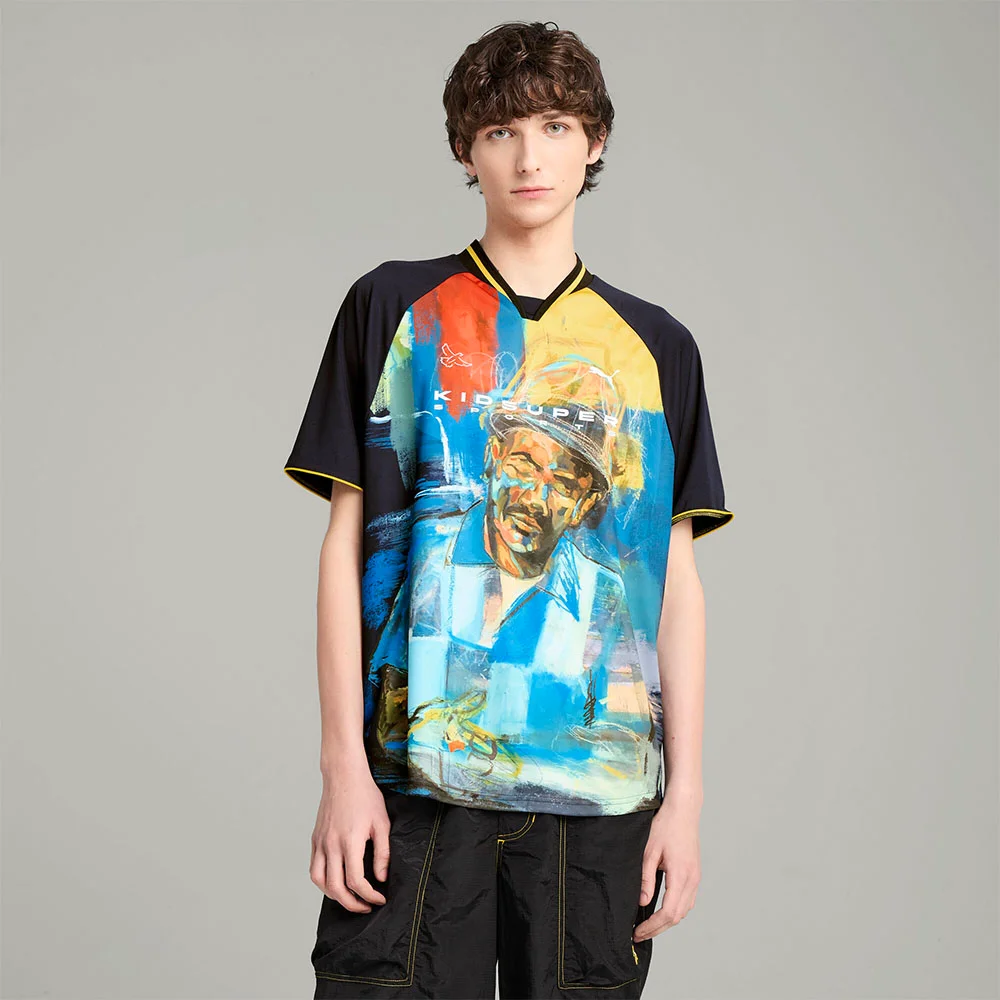 PUMA X KidSuper 圖案 T恤 - 新款 海軍藍 / 629512-16