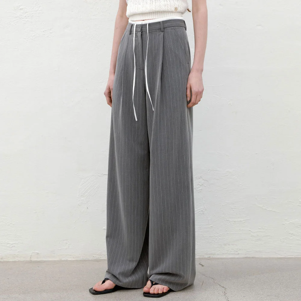 MIA DOUBLE WAIST STRIPE PANTS (PT-5643)