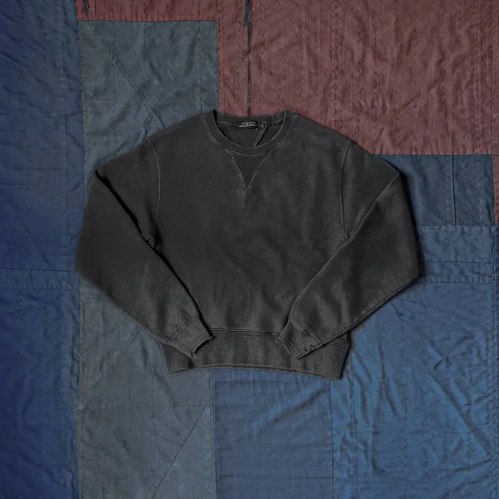 STANDARD DOUBLE V SWEAT SHIRTS (CHARCOAL)