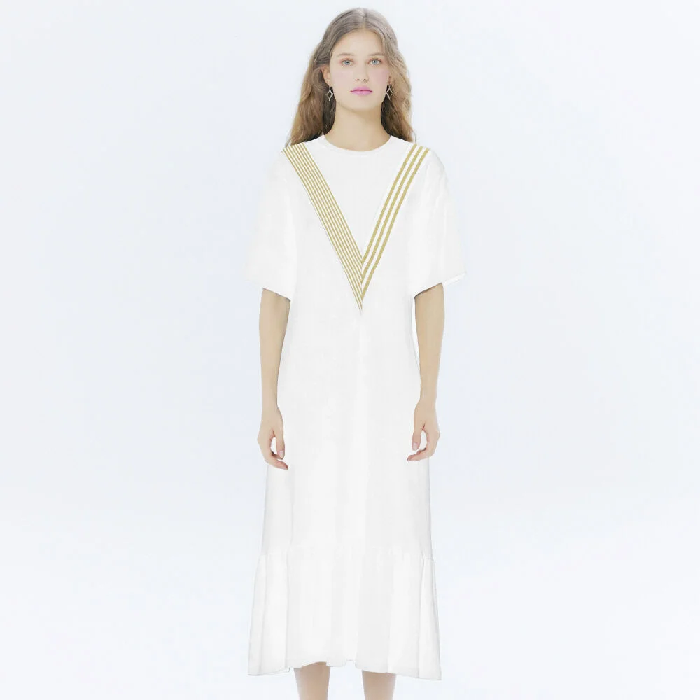 GLAD DRESS_WHITE