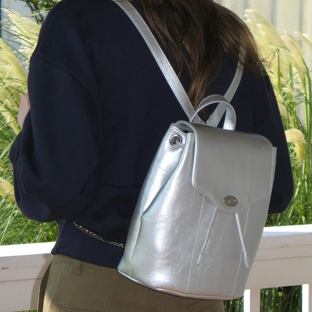 fle backpack - silver