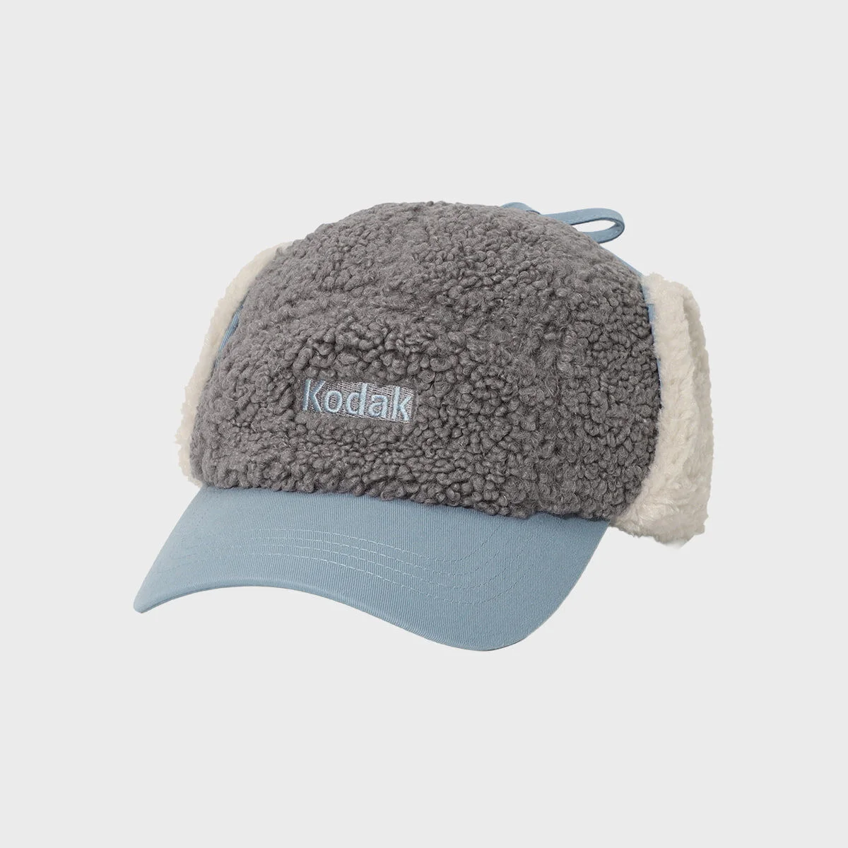 搖粒絨 護耳帽 Camp Cap GREY