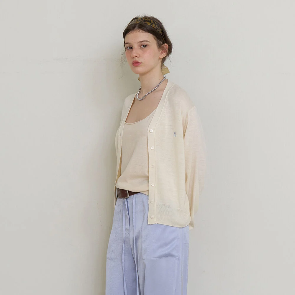 Fondue cardigan cream