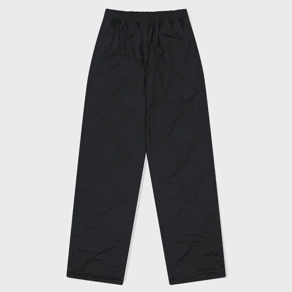 QUILTED PANT BLACK(MG2DFMPA21A)